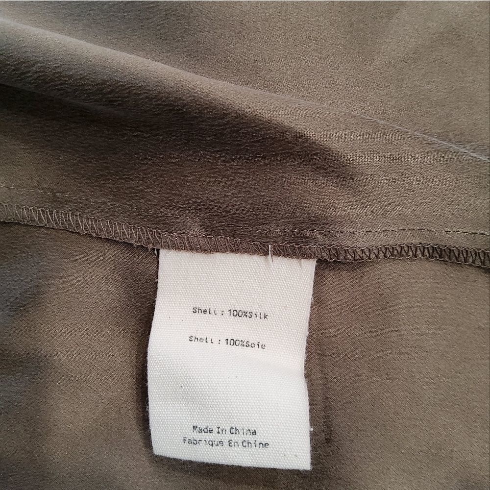L'AGENCE Silk Mini Dress Size SP - Picture 7 of 16